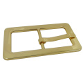 Metal Zinc Alloy Silver Pin Belt Buckle